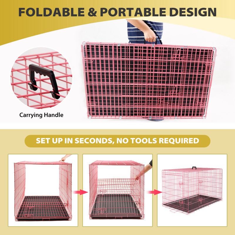 Portable pet crates dogs cheap